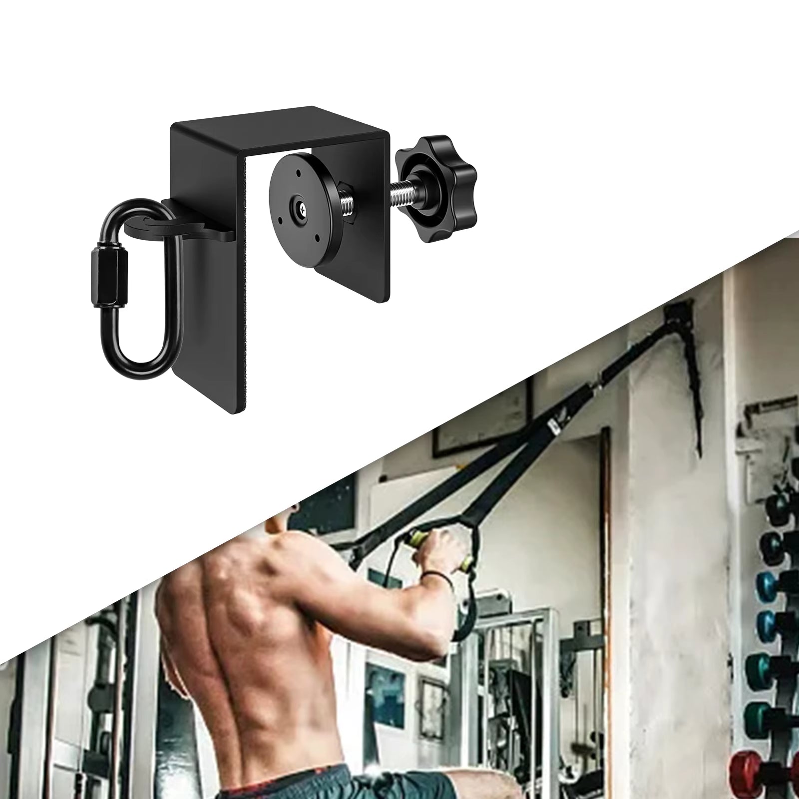 Resistance Band Door Anchor Door Anchor Attachment for Strength Training Gym Workouts Body Weight Straps Suspension Trainer